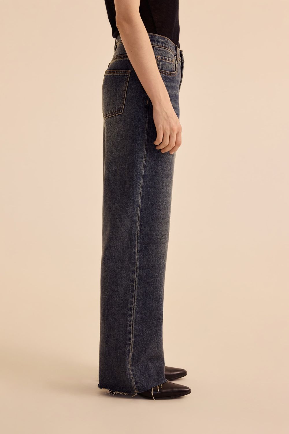 Джинсы (Утро после свиданки), темно-синие