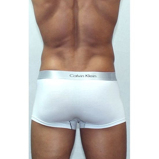 Мужские трусы боксеры белые Calvin Klein Bold Modal
