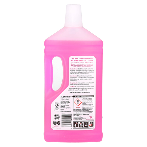 The Pink Stuff, универсальное средство для мытья пола Miracle, 1 л (33,8 жидк. унции)