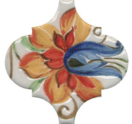 Декор Арабески Тоскана 9 глянцевый (VT/A585/65000)