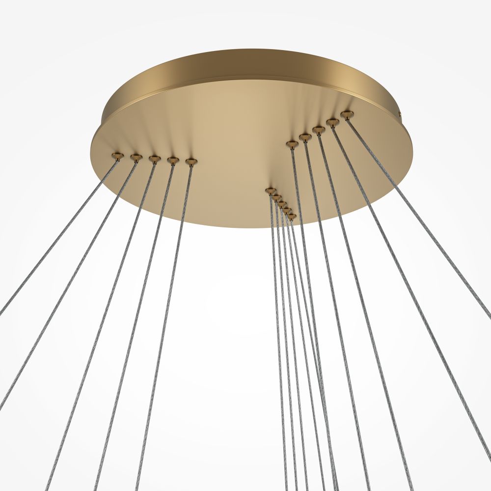 Люстра подвесная светодиодная диммируемая Maytoni   MOD058PL-L200BSK