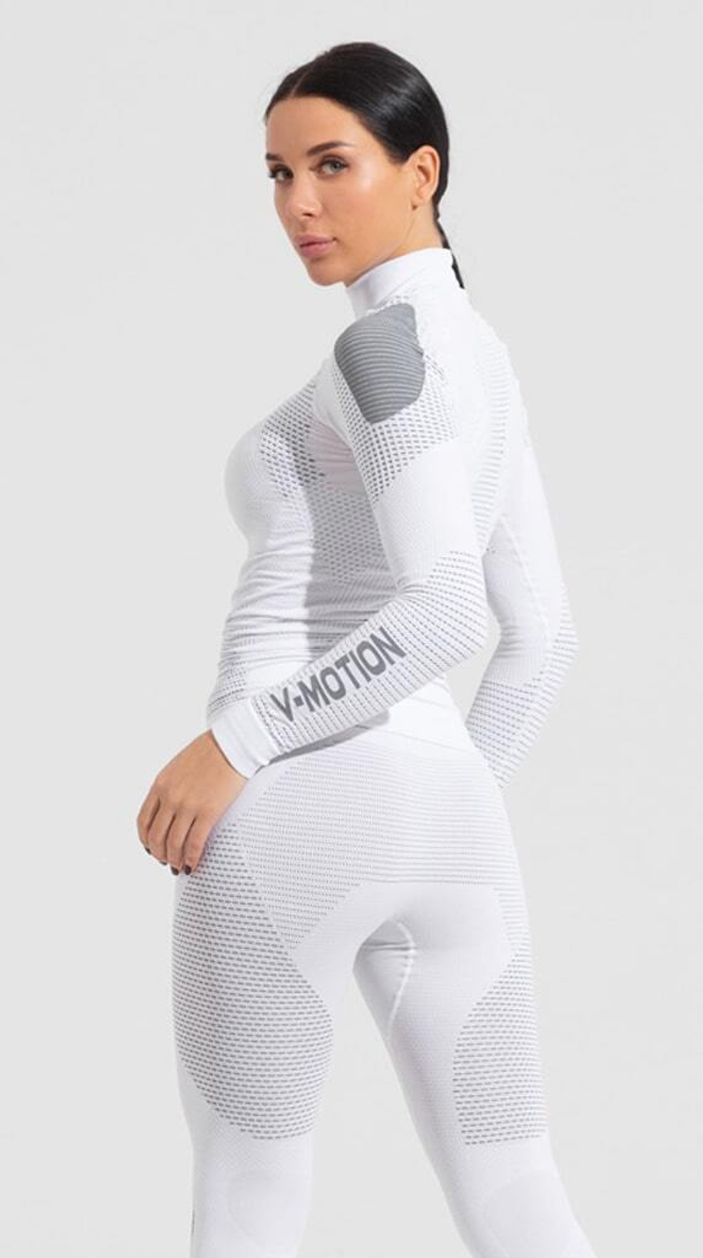 Термобельё женское ALPINESPORTS V-MOTION белый