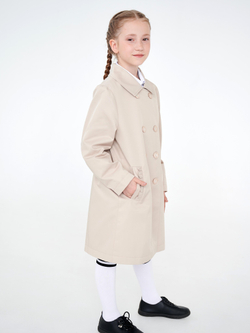 Плащ демисезонный для девочки 7-9 лет Fleur de Vie