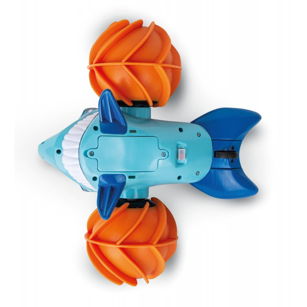 Carrera RC — Моторная лодка Акула Sharkky Amphibious Fish, 2,4 ГГц, 1:16, 181078