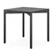 Стол обеденный Saga, 75х75 см, темно-серый