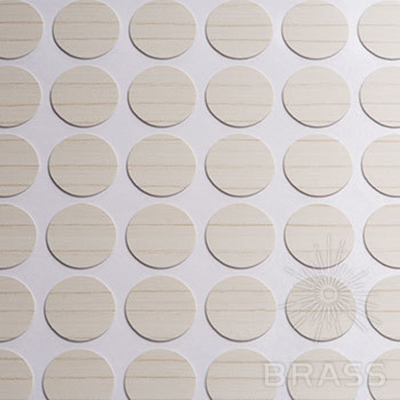 Заглушка самоклейка d=13мм, бодега белый, GP PLASTD13U3180