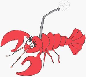 Smell Bent Lobster Cellphone