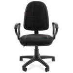 Кресло оператора Chairman CH-205 "Престиж Эрго" PL, С-3, ткань черная