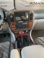 Магнитола для Toyota Land Cruiser 100, Lexus LX470 1998-2002 (кондиционер или климат внизу, рамка дерево) - Teyes CC3 монитор 9" QLED на Android 10, ТОП процессор, 4Гб+32Гб, CarPlay, 4G SIM-слот