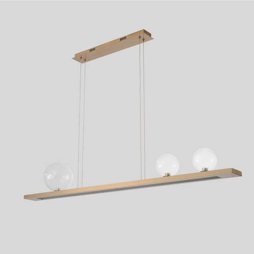 Светильник подвесной Crystal Lux AHORA SP1 L1200 BRASS