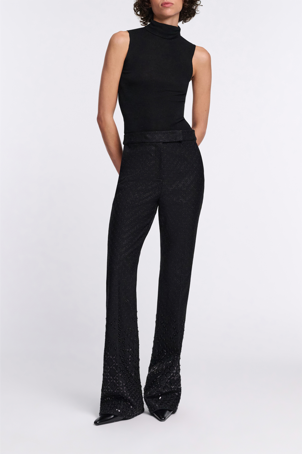 Топ из шерсти