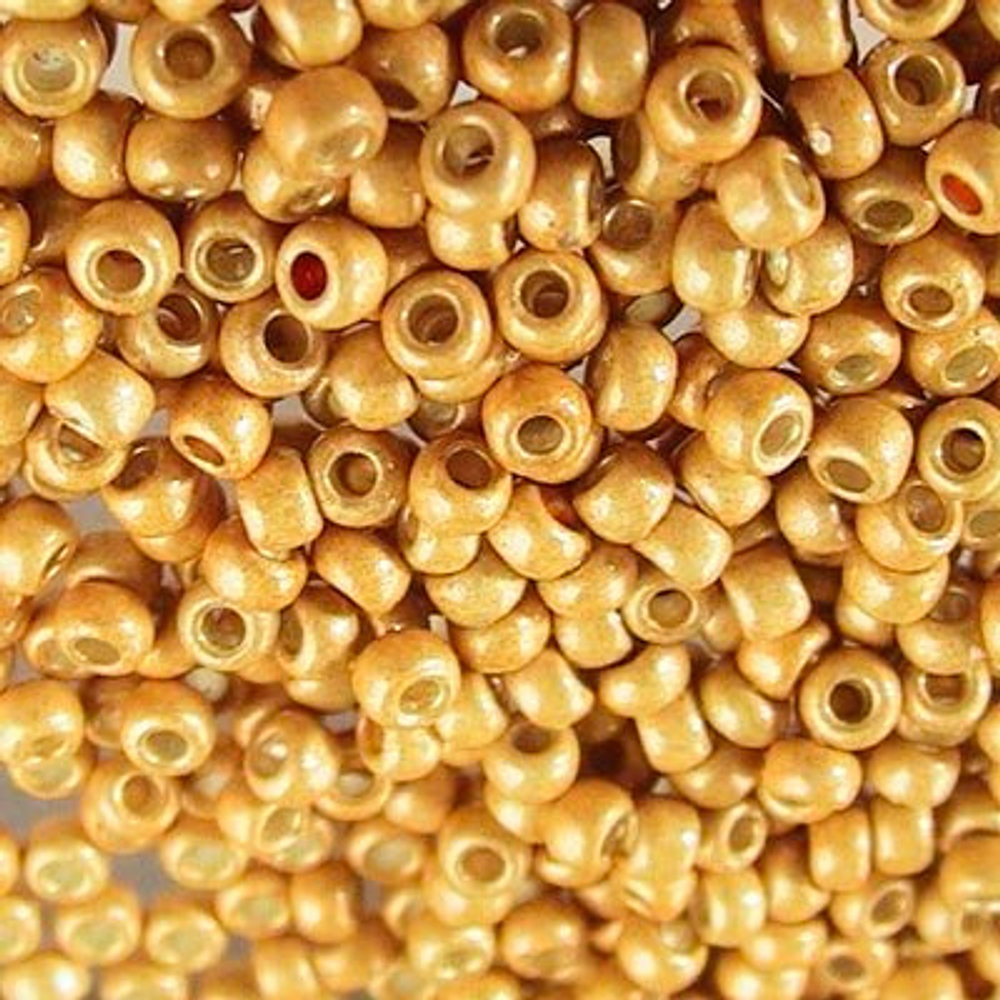 T097 Бисер TOHO круглый, размер 11/0, цвет 557, гальв. звездный свет, 5г