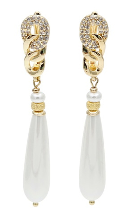 91003706 Серьги Selena Pearls