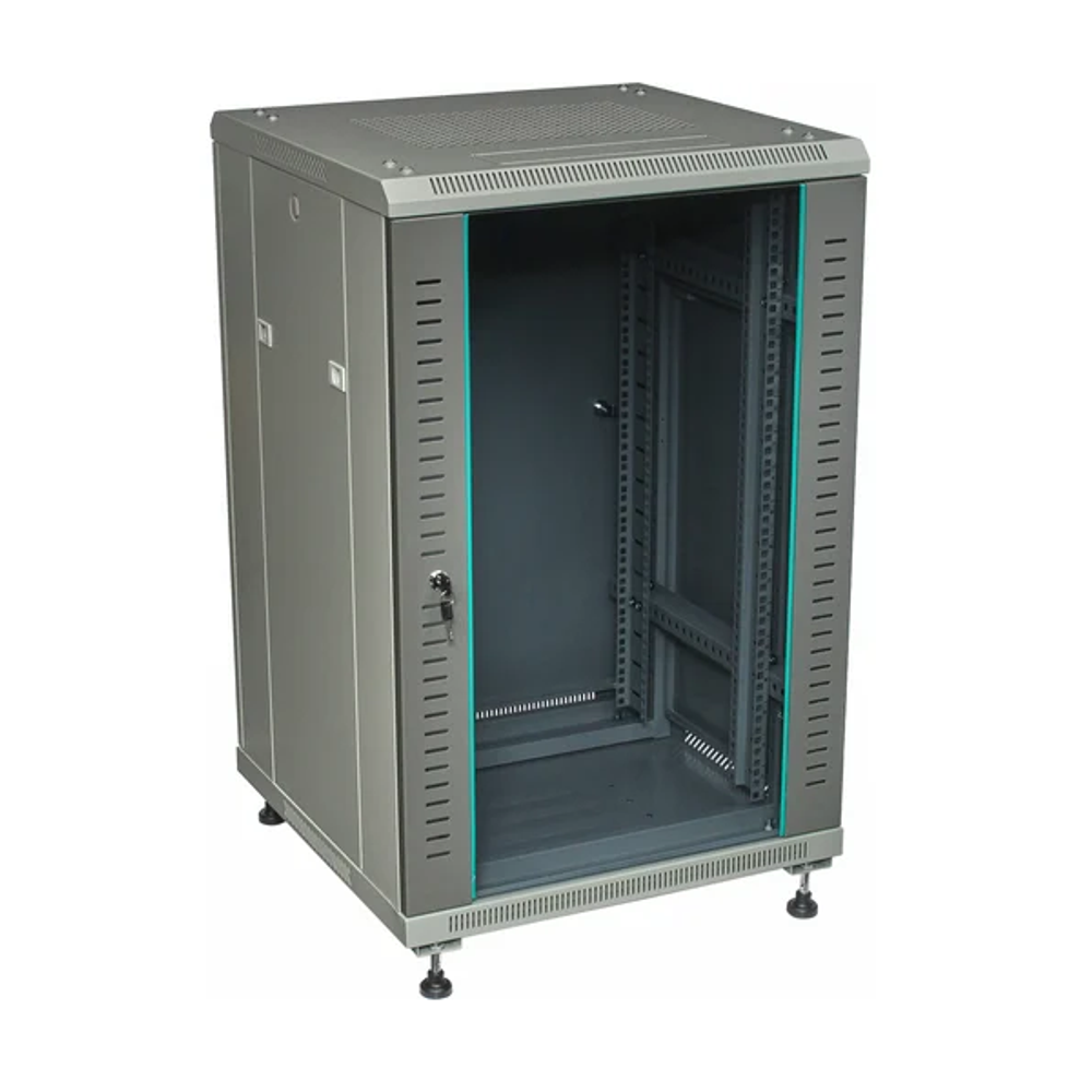 Шкаф напольный 19", 18U W&T B186060GWTWOF