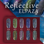 Elpaza Reflective гель-лак Светоотражающий Светлый бежево- розовый ), №7 10 мл
