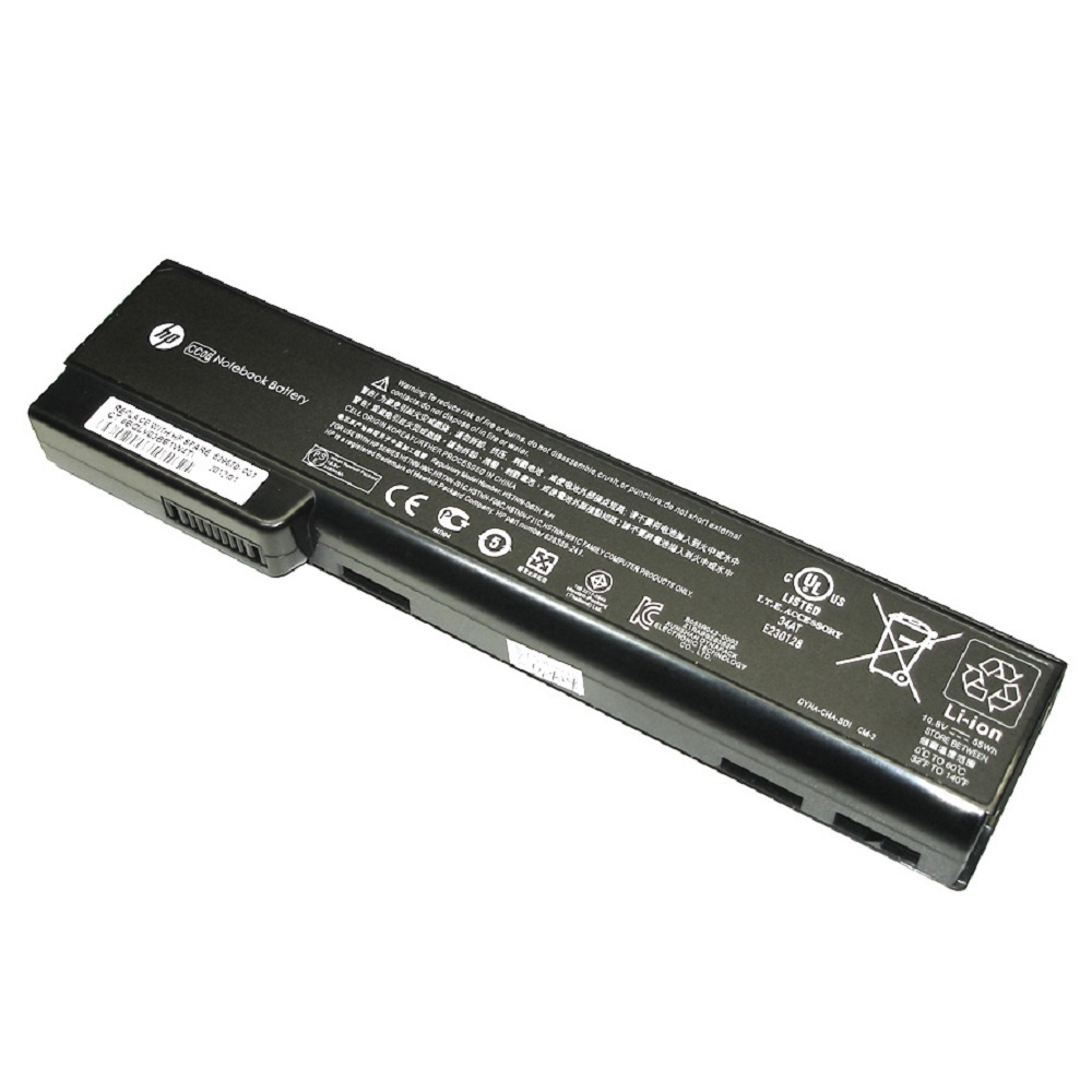 Аккумуляторная батарея для ноутбука HP Compaq 6560b (HSTNN-LB2G) 10.8V 55Wh черная
