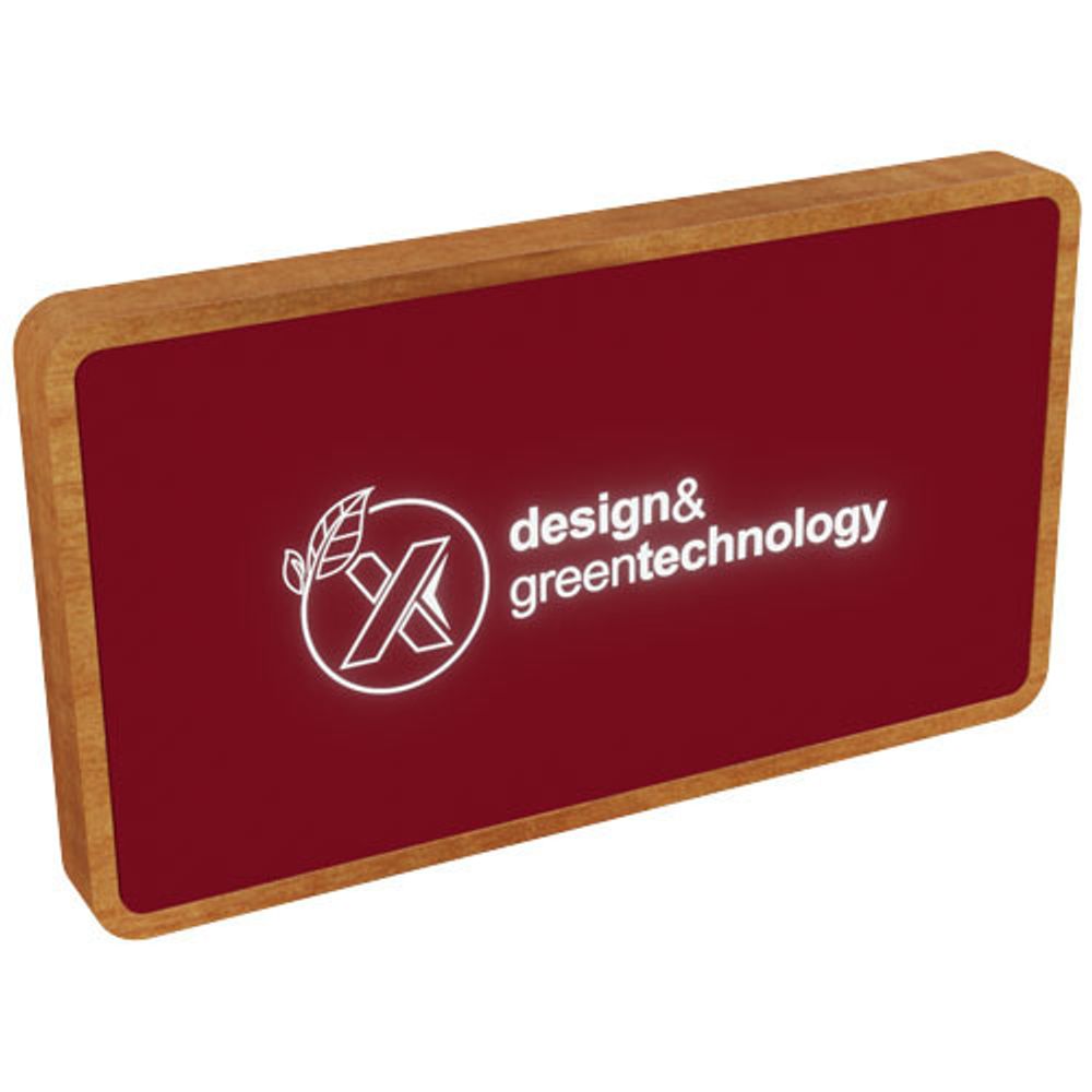 Беспроводное портативное зарядное устройство SCX.design P36 5000 мАч с подсветкой