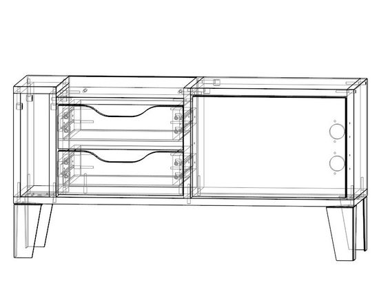 Тумба МИСУРА правая