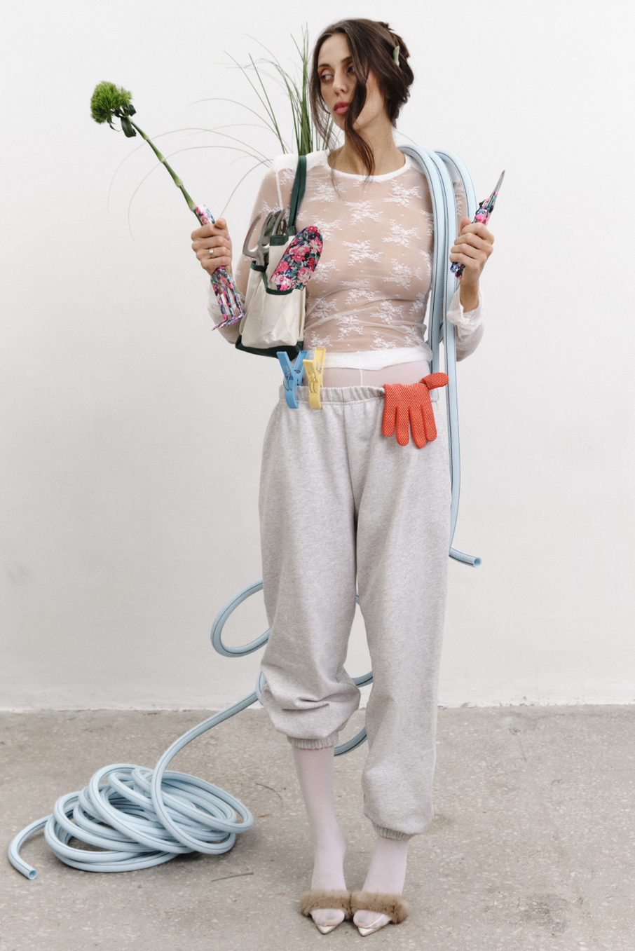 Лонгслив MUR MUR | Белый