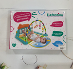 Коврик развивающий "Elefantino" (фиолетовый) 104346