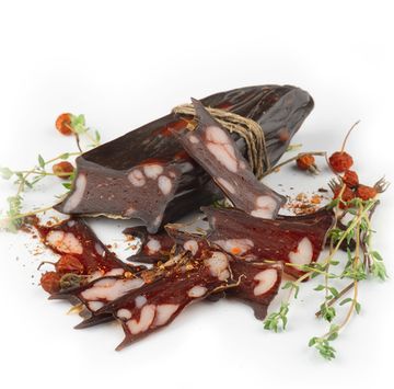 Колбаса из мяса Медведя сыровяленая