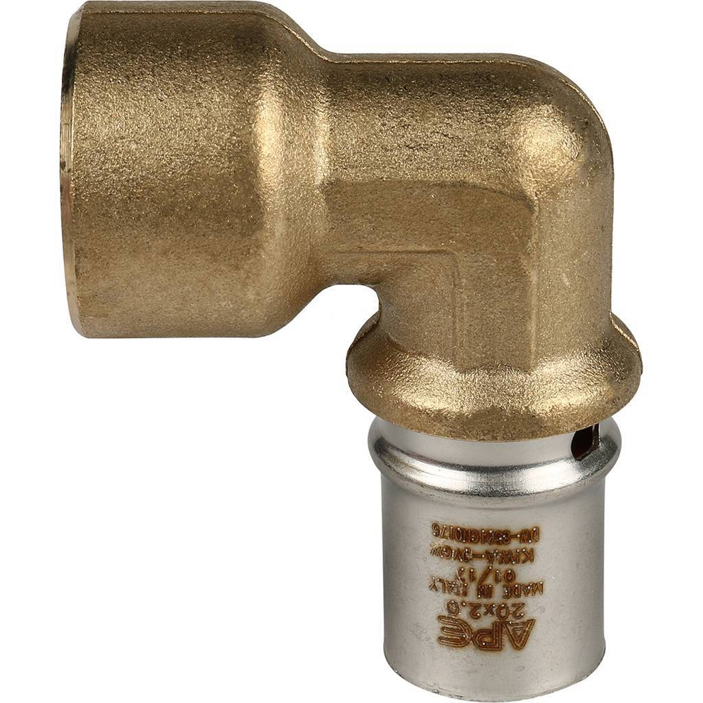 Угольник-переходник с внутренней резьбой   3/4"х20