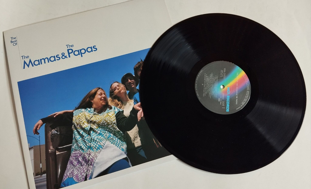 Винтажная виниловая пластинка LP The Best Of The Mamas and The Papas (Japan 1980) (No Obi)