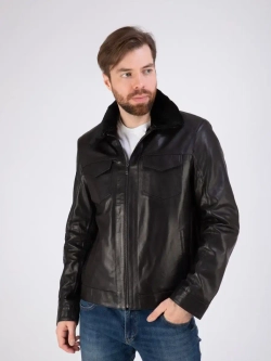 Куртка весна кожаная натуральная