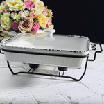 Мармит 37*23*12см на подставке, фарфор