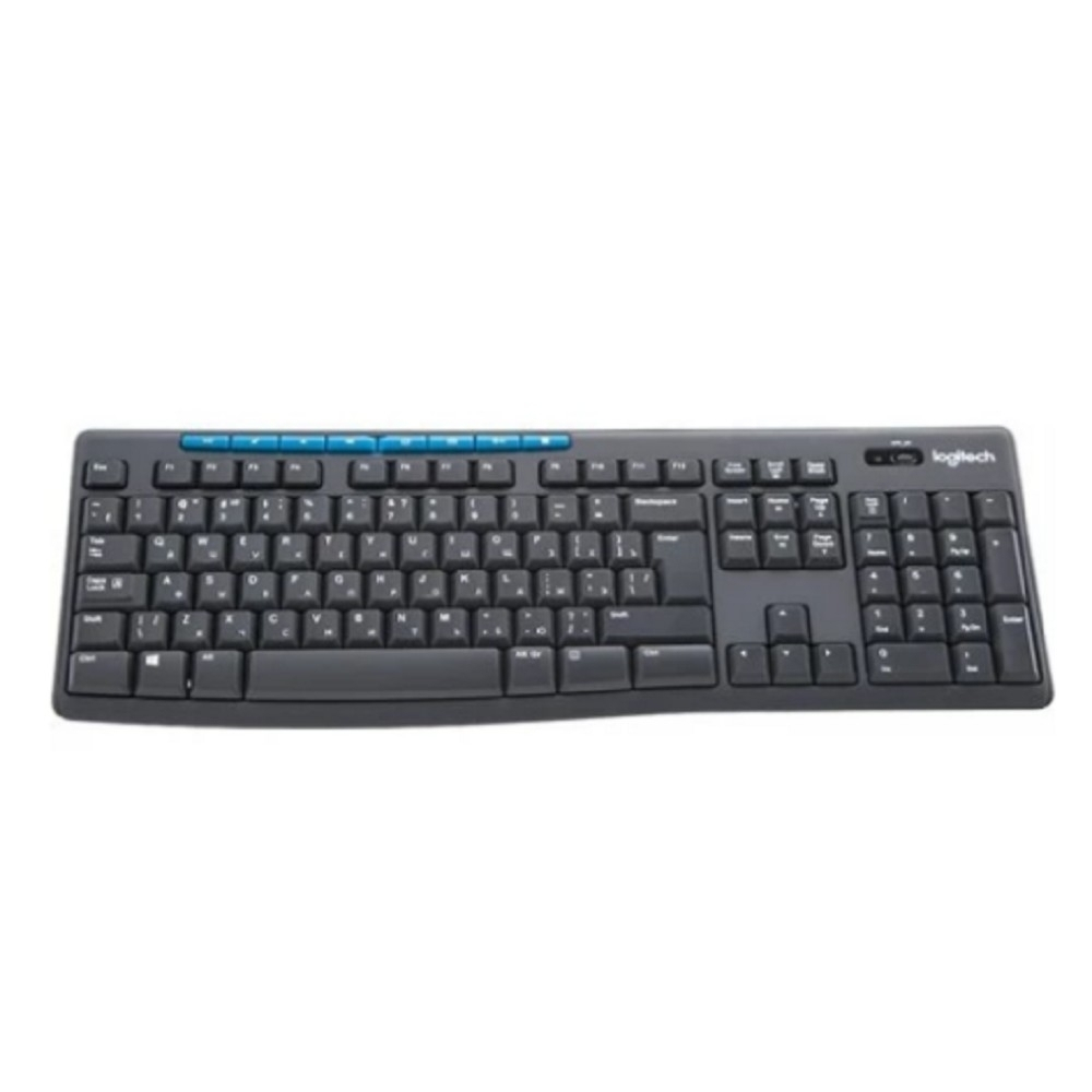 920-008535 Logitech Клавиатура + мышь MK275 grey (USB, 1000 dpi) (920-007721)