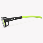 Спортивные очки с диоптриями детские Siols / Kids Fusion Hybrid / Black Matt - Firefly / Small 7-10 лет