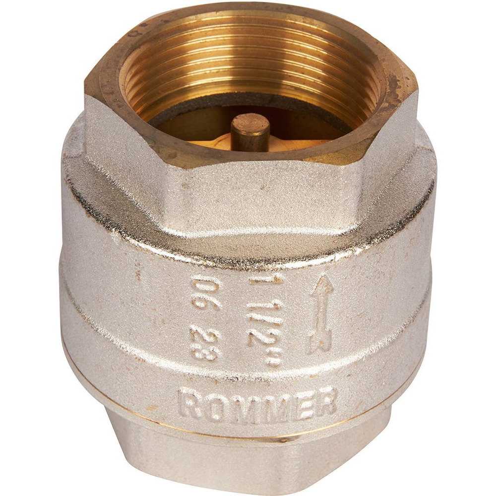 ROMMER RVC-0001-000040 ROMMER 11/2  Клапан обратный пружинный муфтовый с металлическим седлом