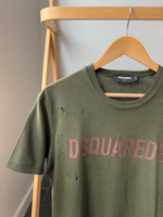 Хлопковая футболка Dsquared2, S