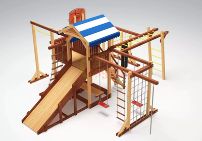 Детская площадка Савушка 4 Сезона 10 | Игровой комплекс для детей