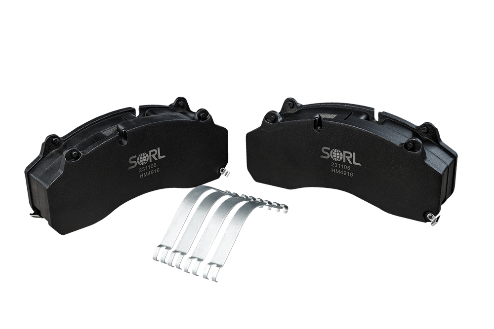Колодки тормозные дисковые задние SITRAK, HOWO (WG9100444150) SORL