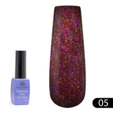 ГЕЛЬ ЛАК PEACOCK 8 МЛ, 05