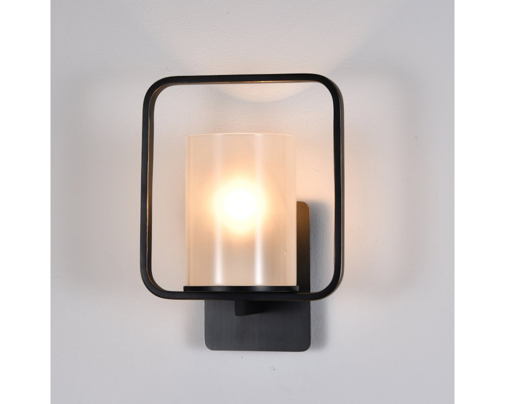 Настенный светильник Newport FOSTER 3951/A black+gold, М0071733