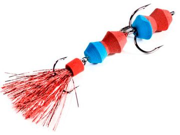 Приманка джиг. LJ PENNON TIPSYWORM крас./син. в блистере