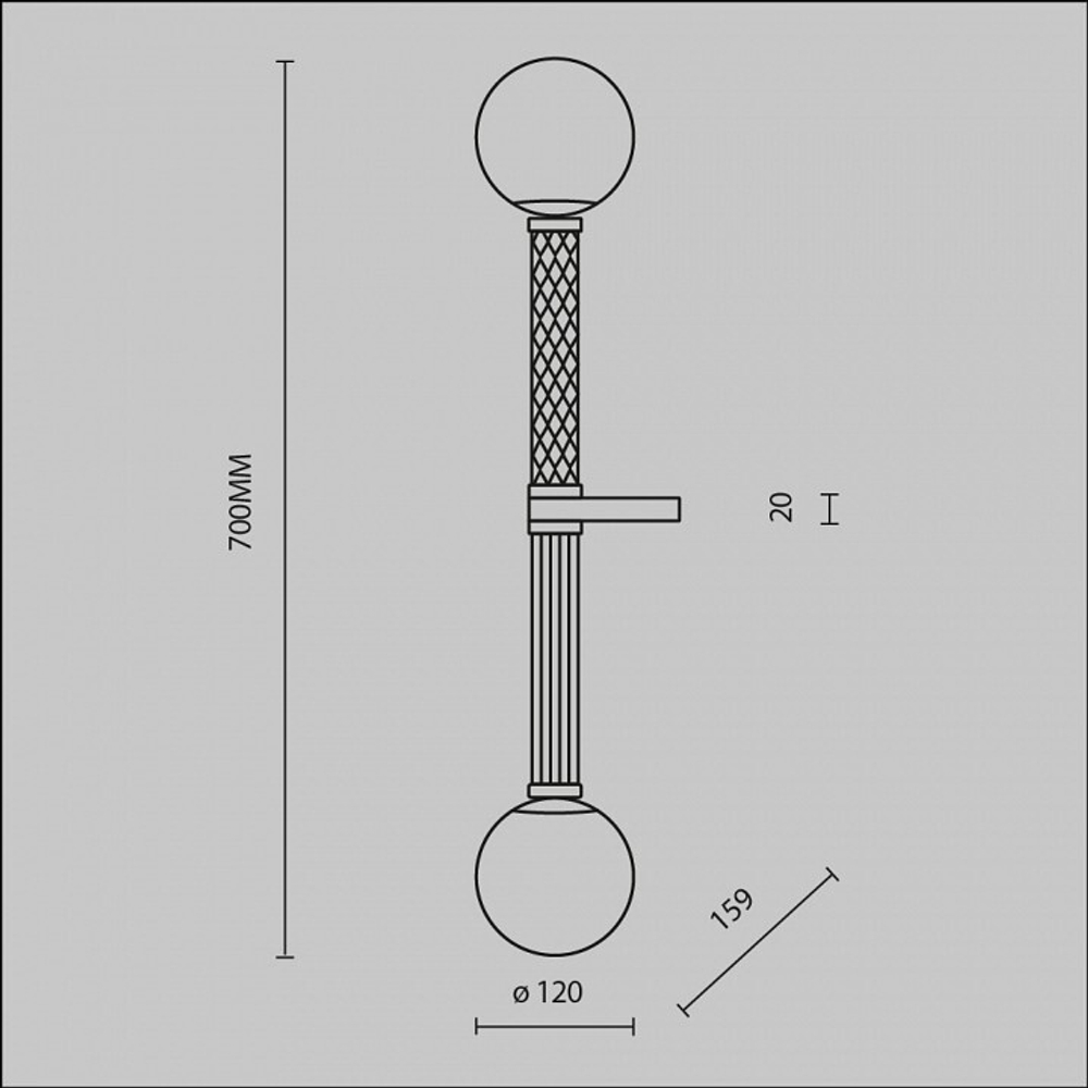 Бра Maytoni Teatro MOD287WL-02BS