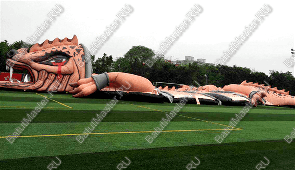 Надувная конструкция - комната страха "Дракон"