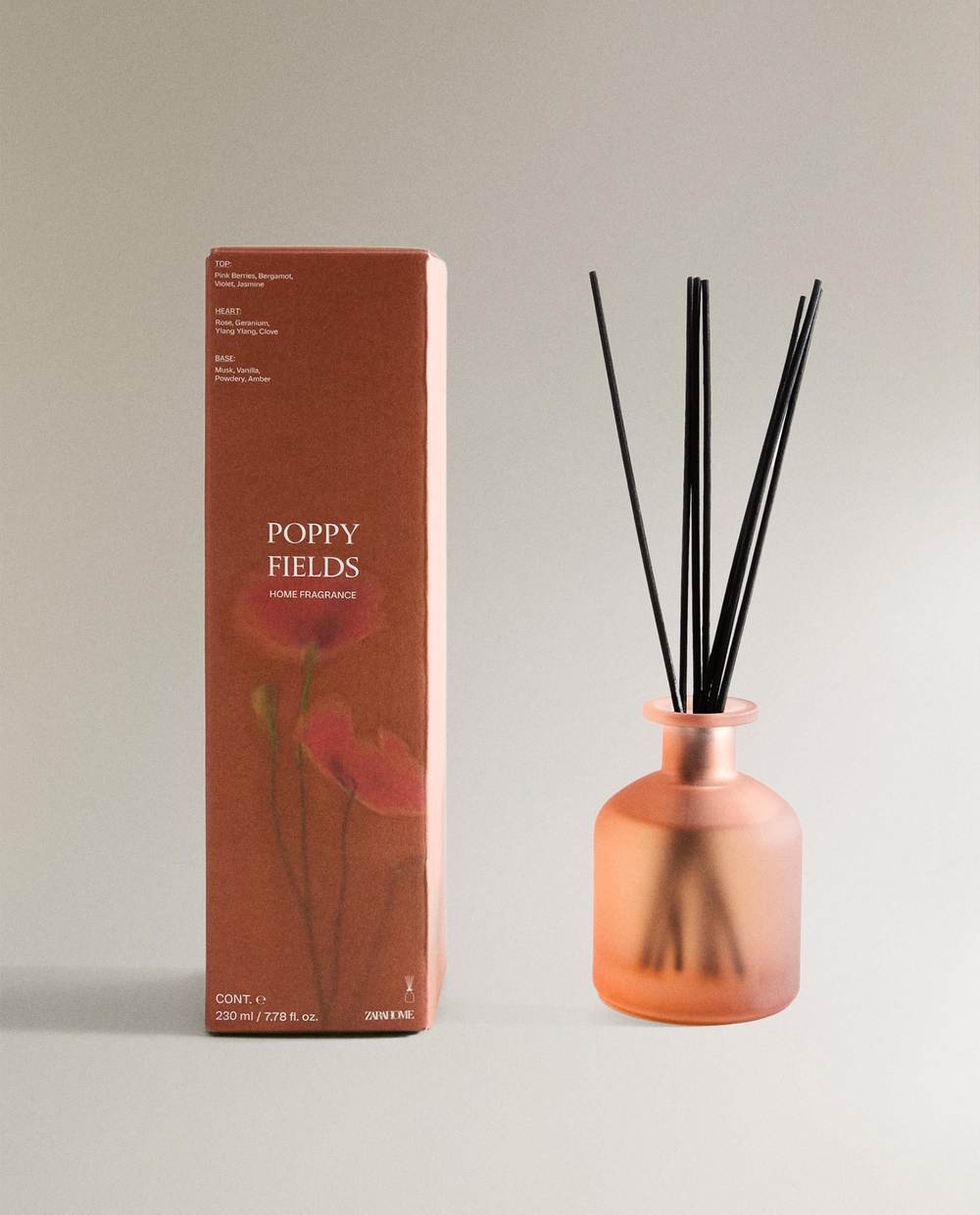 Zara Home - Освежитель воздуха mikado poppy fields, 230 мл