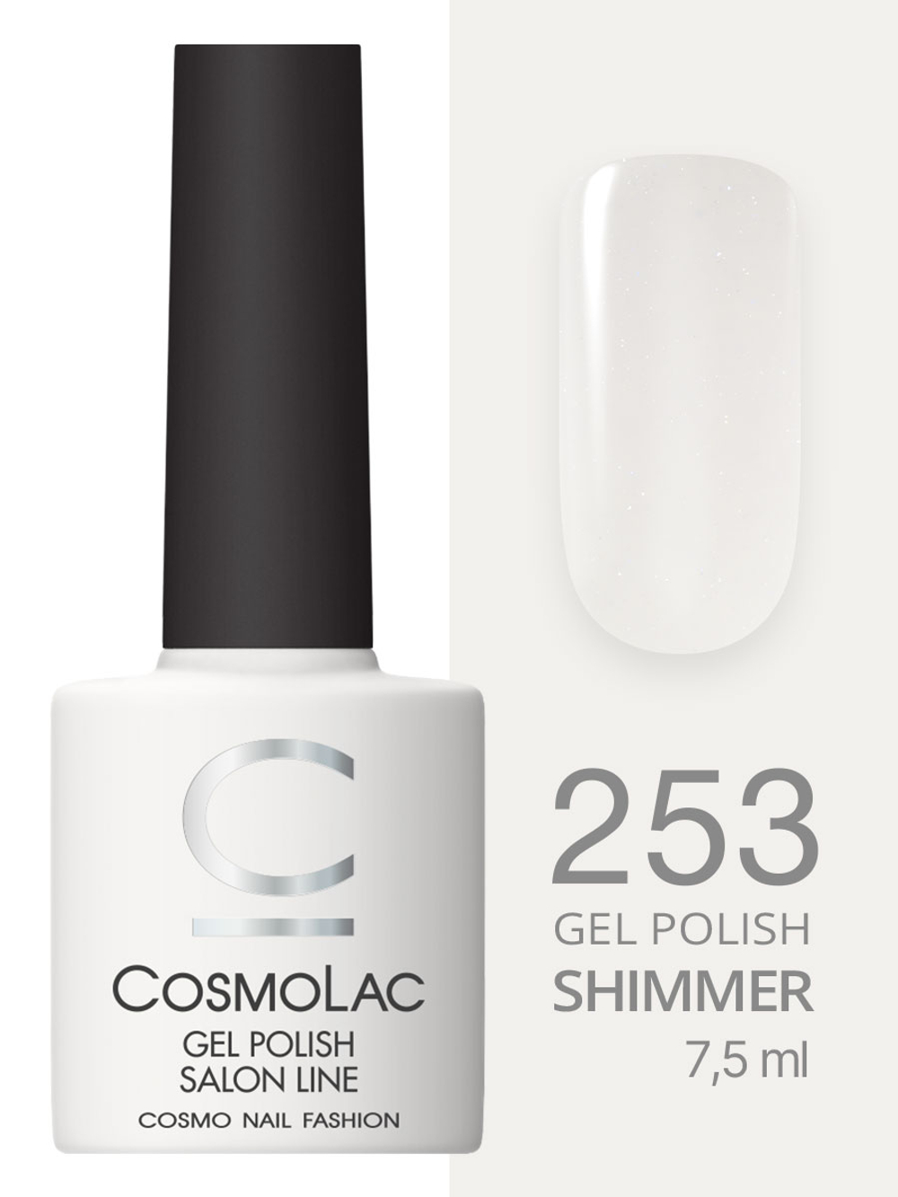 Cosmolac Гель-лак/Gel polish №253 Кахолонг 7,5 мл
