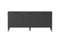 Тумба Type oak 3 двери ширина 160 см (черный)
