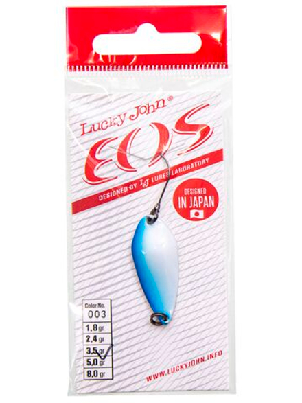 Блесна колеб. Lucky John EOS длин.33мм/03.5г 003