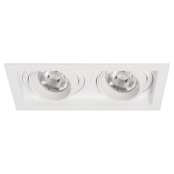 Светильник MS-VORTEX-BUILT-S210x117-2x20W Day4000 (WH-WH, 40 deg, 230V) Arlight 057768