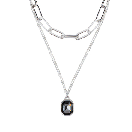 Колье Fiore Luna Silver Night LN6100 S