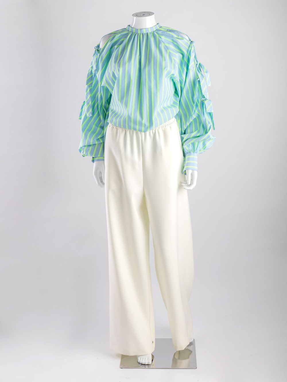 MSGM рубашка Ж - голубой (40)