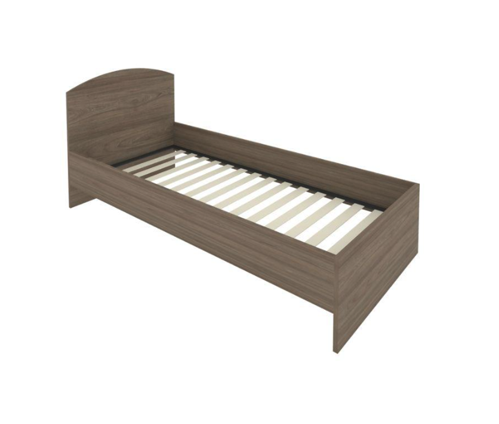 Кровать с ортопедическим основанием и изголовьем Light С-КИ-90