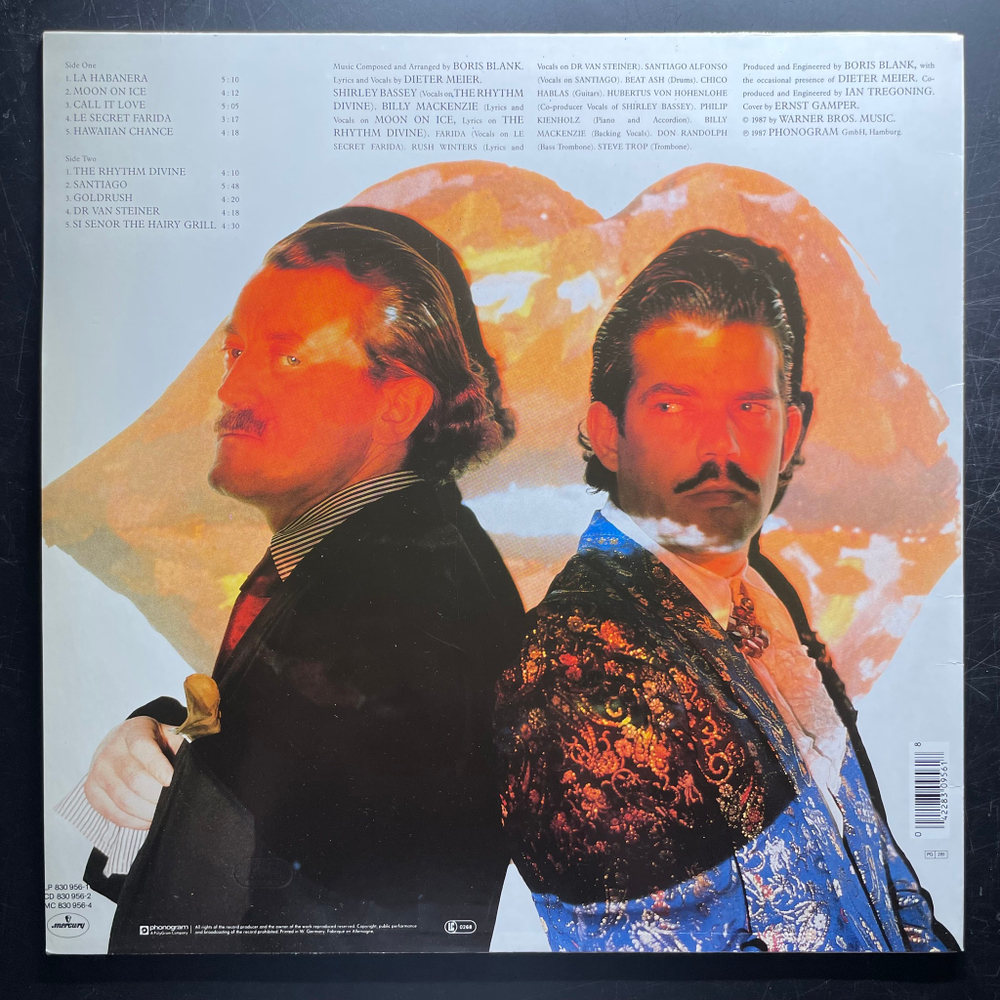 Yello - One Second (Германия 1987г.)