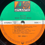 AC/DC ‎– Who Made Who (Германия 1986г.)